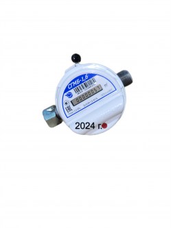 Счетчик газа СГМБ-1,6 с батарейным отсеком (Орел), 2024 года выпуска Лысьва